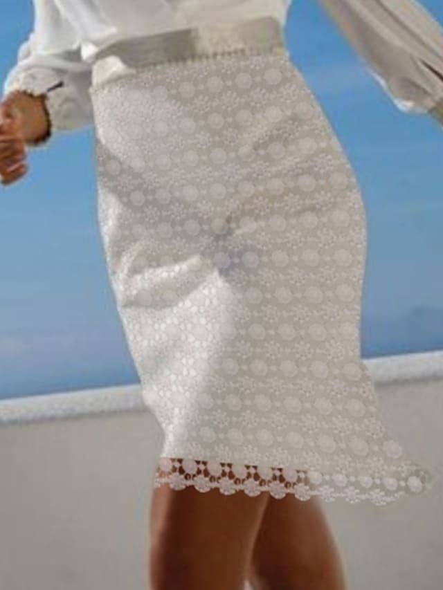 Sheath / Column Mother of the Bride Dress Elegant V Neck Short / Mini Chiffon Lace 3/4 Length Sleeve with Sash / Ribbon Ruching - RongMoon