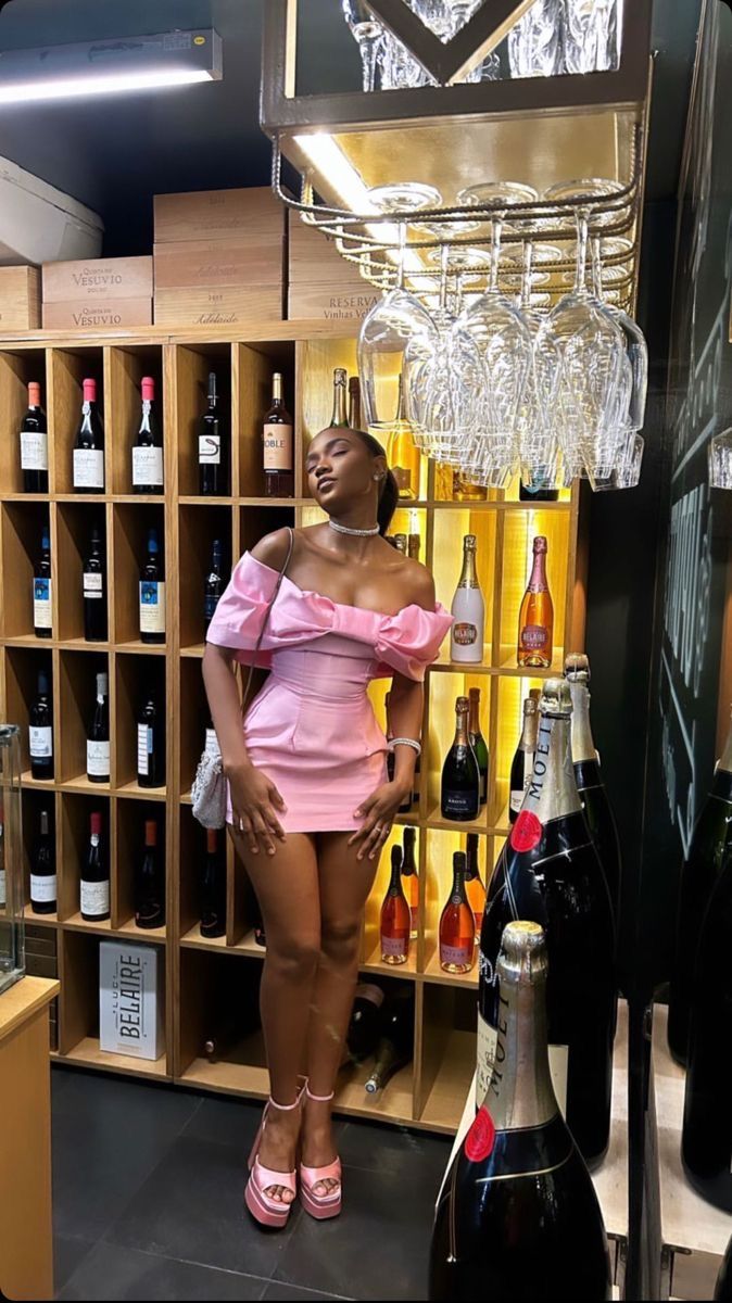 Sweet Pink Satin Bow Off-the-shoulder Bodycon Mini Birthday Party Dress Homecoming Dress HZ1024