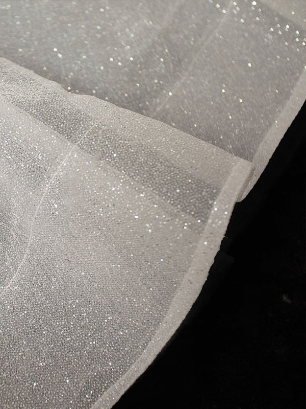 Ball Gown Wedding Dress Princess Silhouette Cathedral Train Off The-Shoulder Short Sleeves Natural Waist Beaded Sequined Bridal Dresses