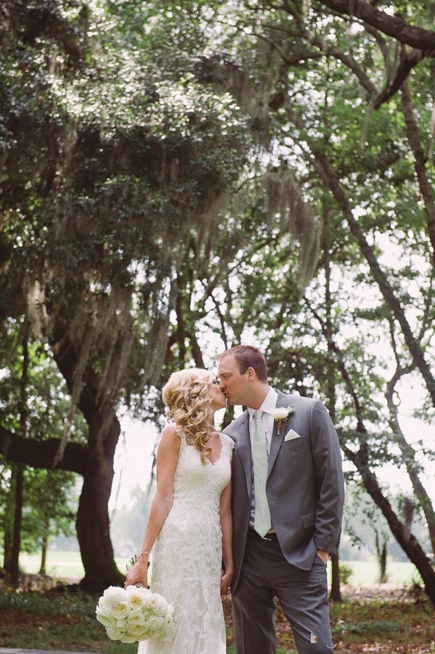 Mermaid Open Back Lace & Tulle Bridal Gowns