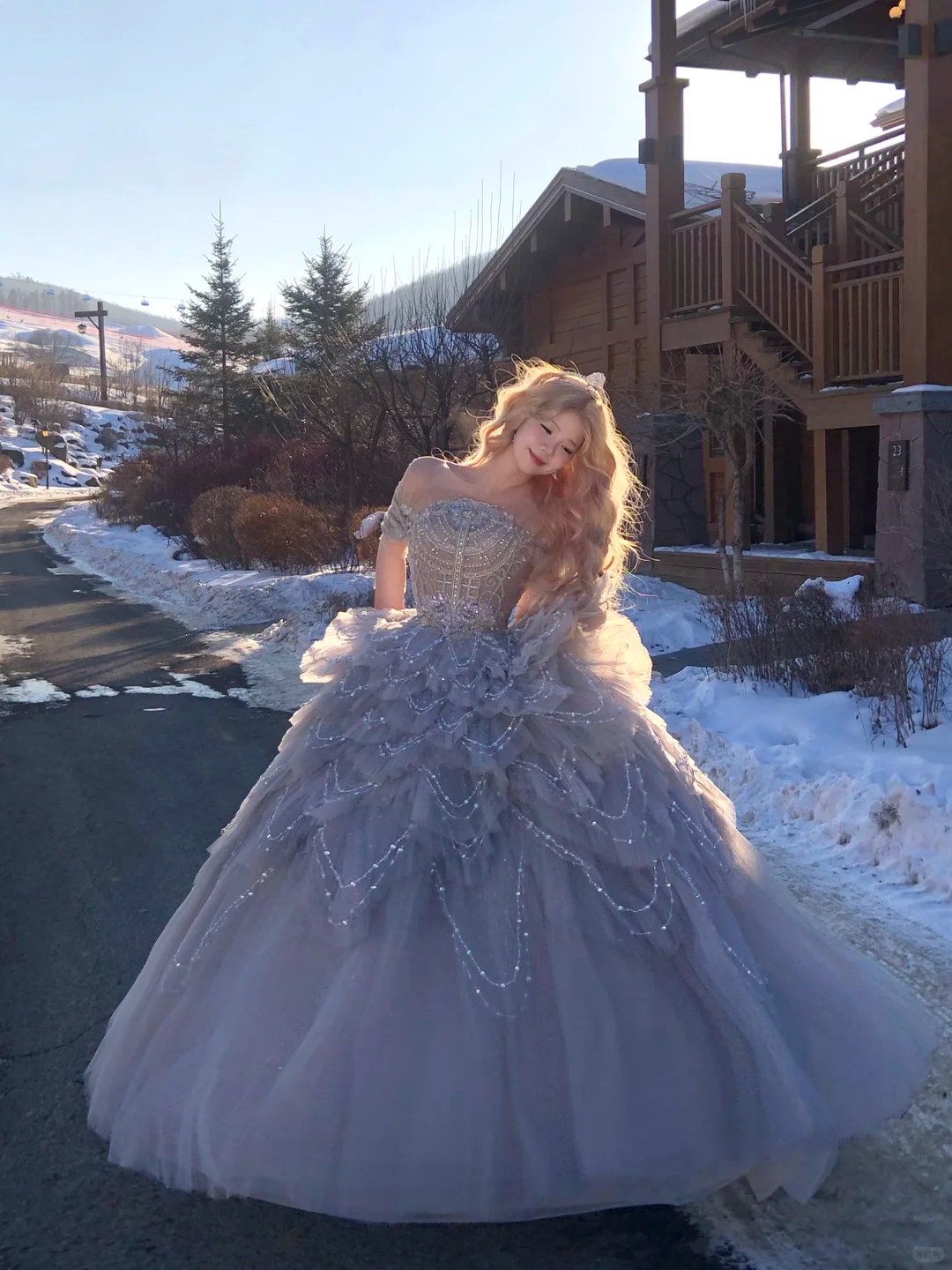 Gorgeous Glittering Sequined Beaded Off-the-shoulder Tulle Sweet 16 Quinceanera A-Line Evening Dress Ball Gown HZ1024