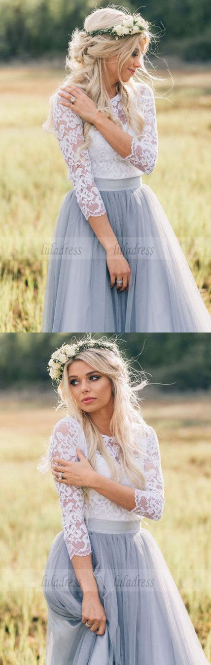 Lace Bridesmaid Dresses, Elegant Bridesmaid Dresses
