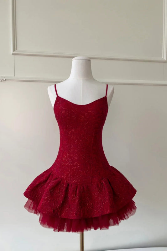 Short Satin Homecoming Dress Birthday Dress gh6801