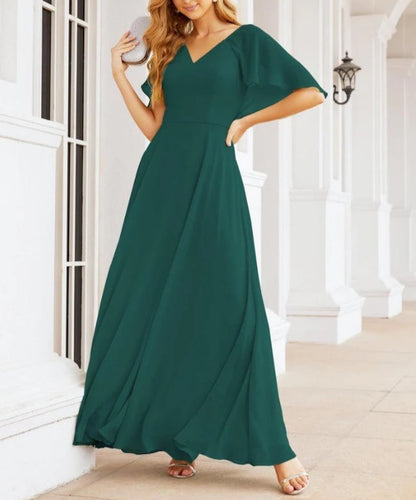 Numbersea Bridesmaid Dresses for Wedding Formal Evening Party Prom Gown with