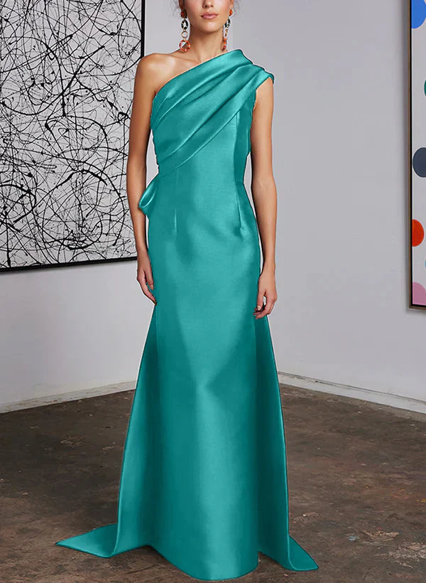 Tight fit/straight shoulder mother of the bride dress