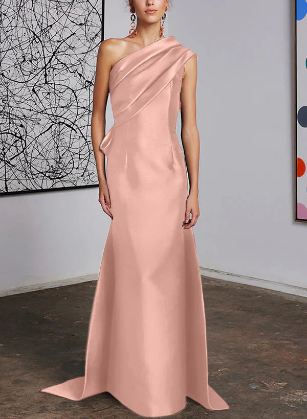 Tight fit/straight shoulder mother of the bride dress