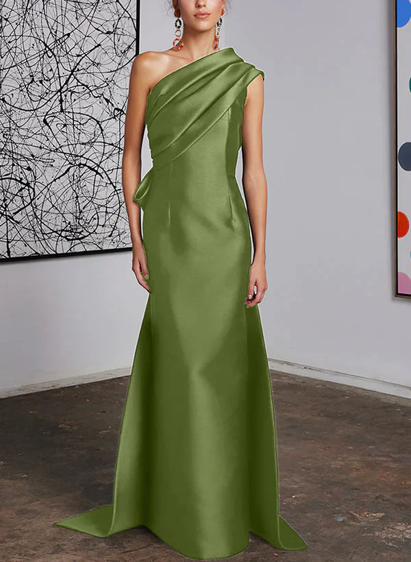 Tight fit/straight shoulder mother of the bride dress