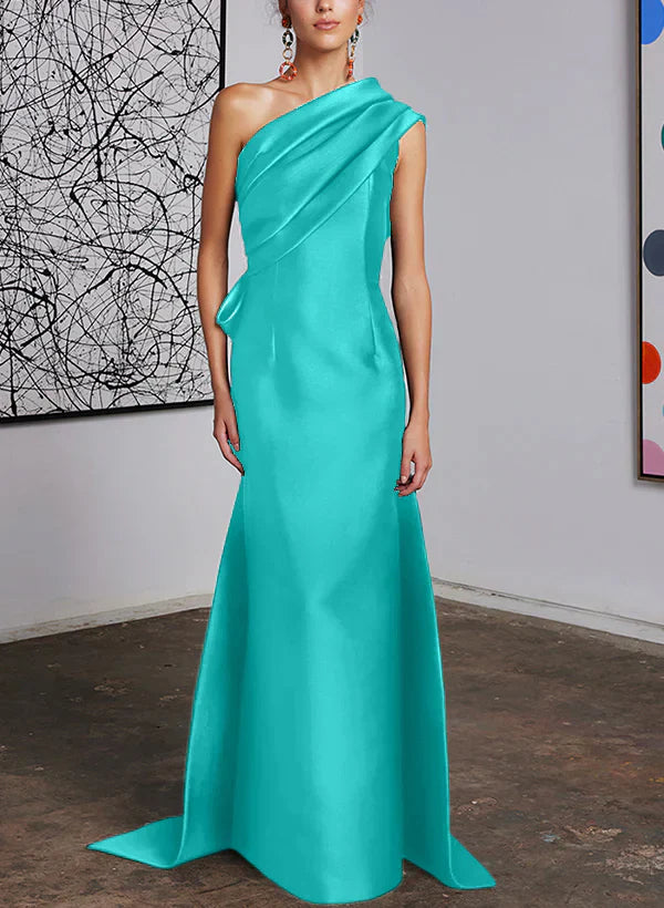 Tight fit/straight shoulder mother of the bride dress