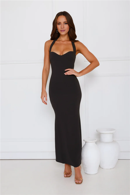 Jimiss mermaid halter neckline backless long Prom dress
