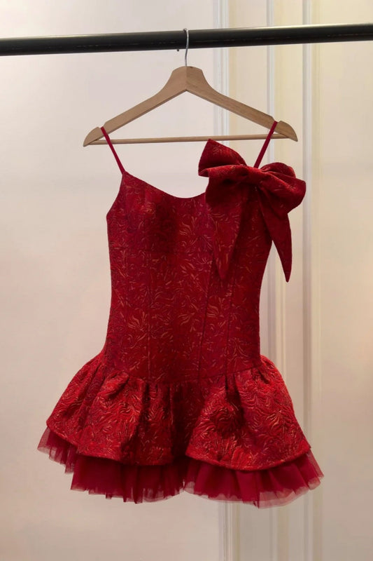 Short Satin Homecoming Dress Birthday Dress gh6800
