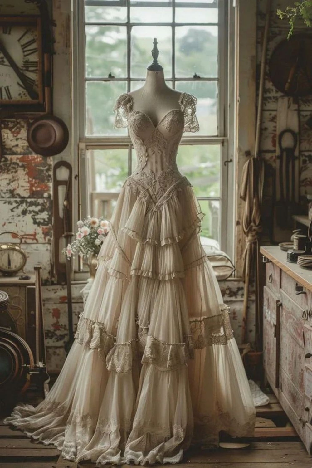 New Wedding Dress gh6500