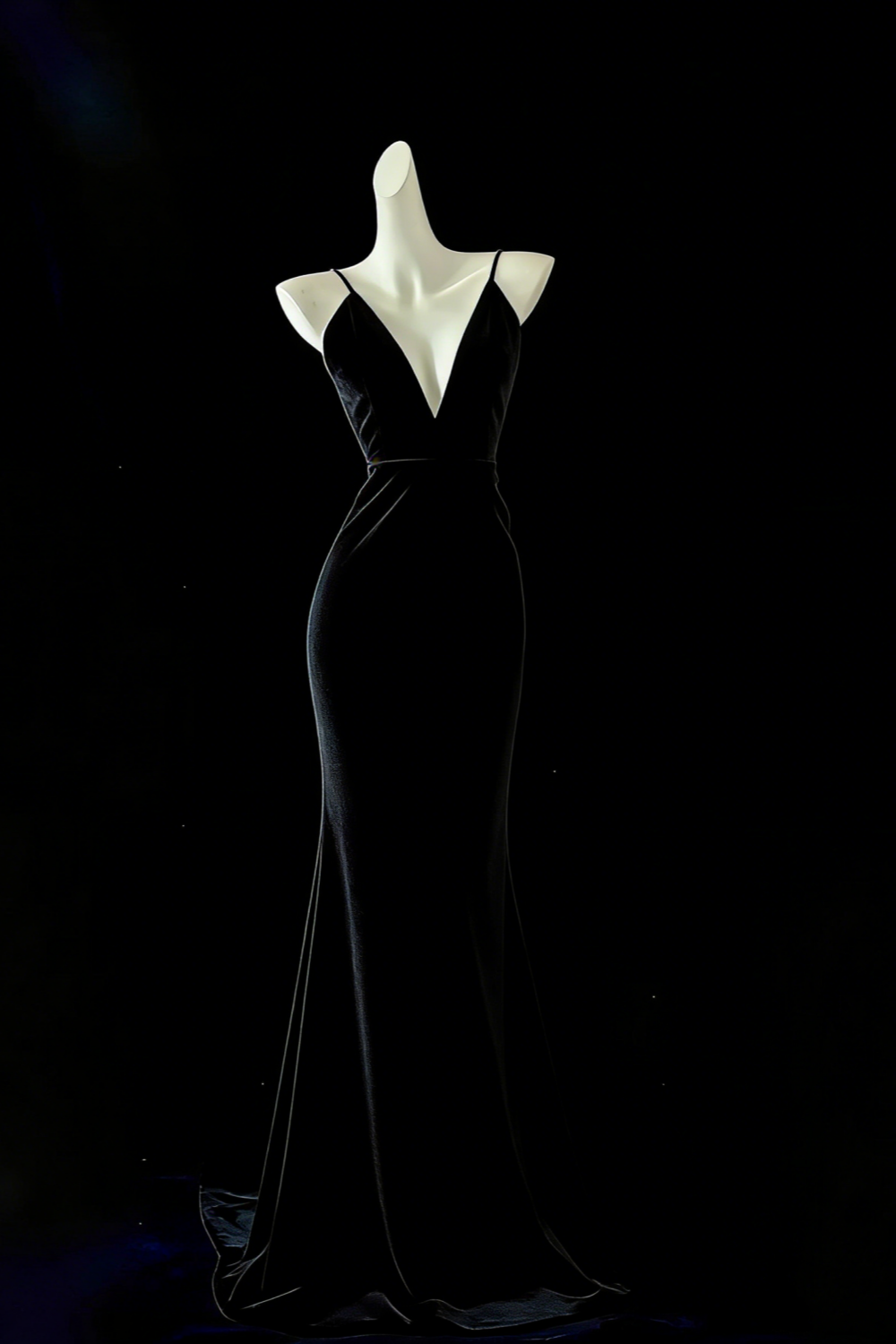 White Mermaid Elegant Long Satin Ball Gown Evening Dress Party Dress gh4474