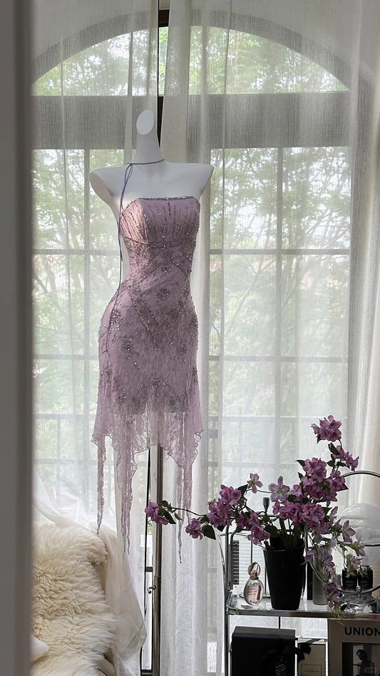 Gorgeous Exquisite Beaded Lace Long Chiffon Homecoming Dress Prom Dress Evening Dress Wedding Party Dress Prom Dress Graduation Date Dress gh3988