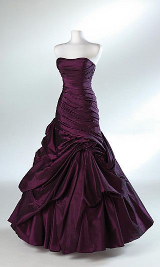 Purple Elegant Long Simple and Generous Satin Prom Dress gh6865