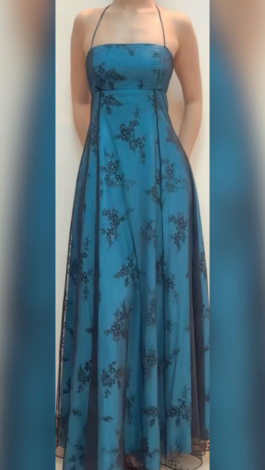Retro long gown Prom gown Graduation gown gh6682