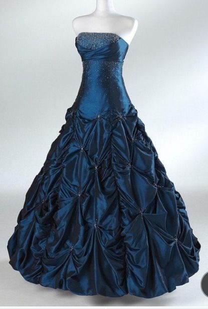 New Retro-Style Long Satin Ball Gown gh6885