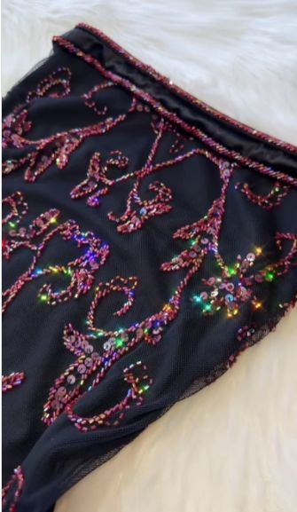 Luxury Strapless Tulle Beaded Long Evening Dress Navy Blue Party Prom Dress cc2042