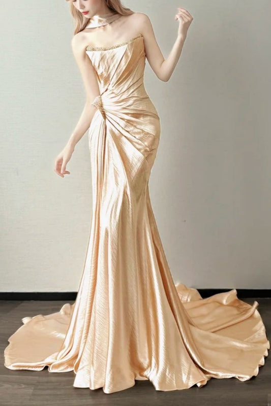 Long Dress Evening Dress Birthday Dress  gh7057