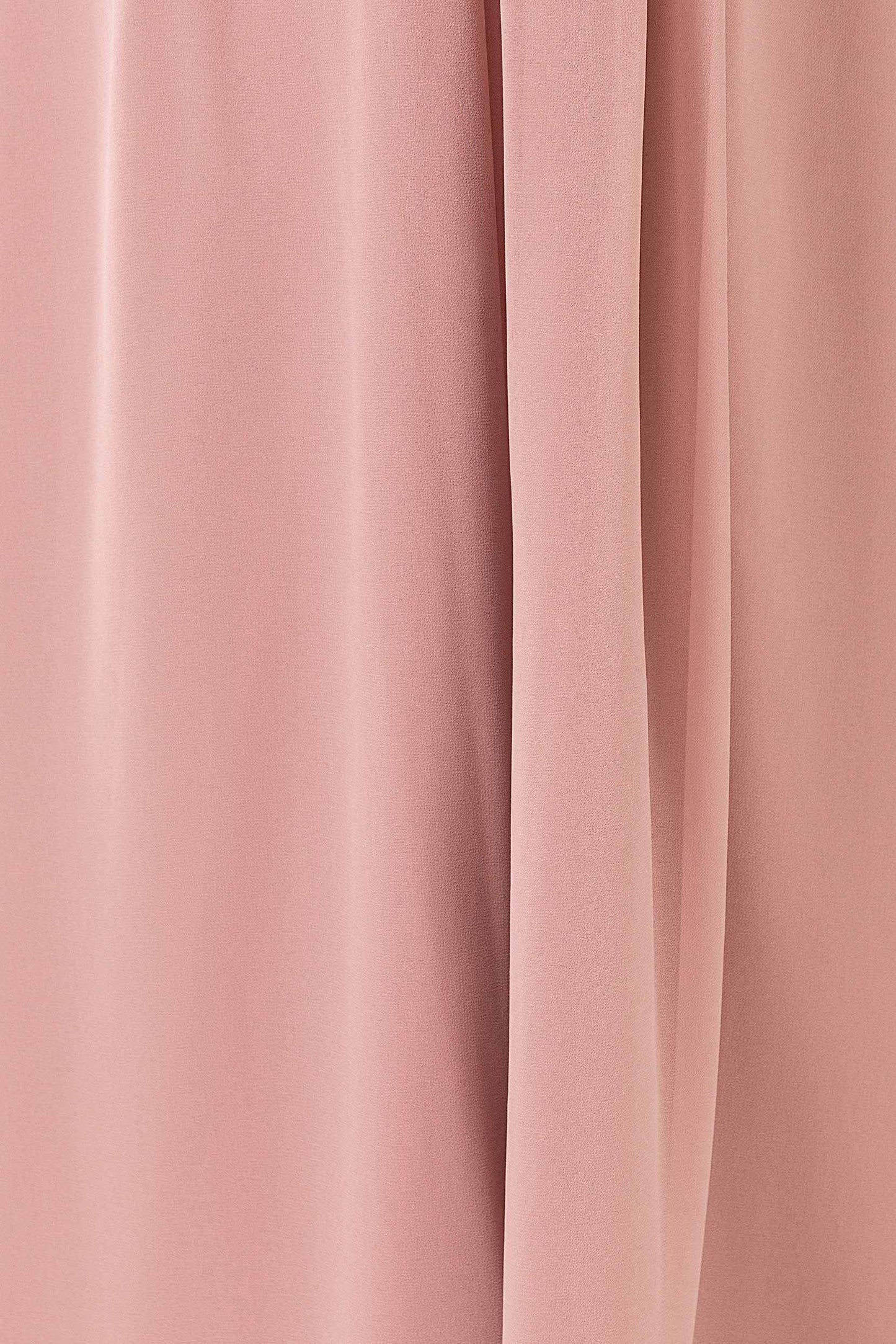 Trumpet Sweep-Brush Train Chiffon Bridesmaid Dress CB0459
