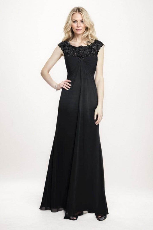 A-Line Maxi Chiffon Mother Of The Bride Dress CM0272