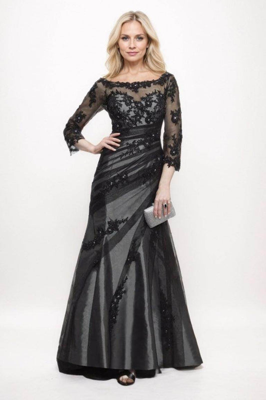 Trumpet-Mermaid Maxi Tulle Mother Of The Bride Dress CM0273