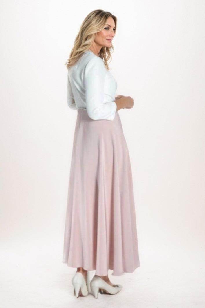 A-Line Maxi Chiffon Mother Of The Bride Dress CM0282