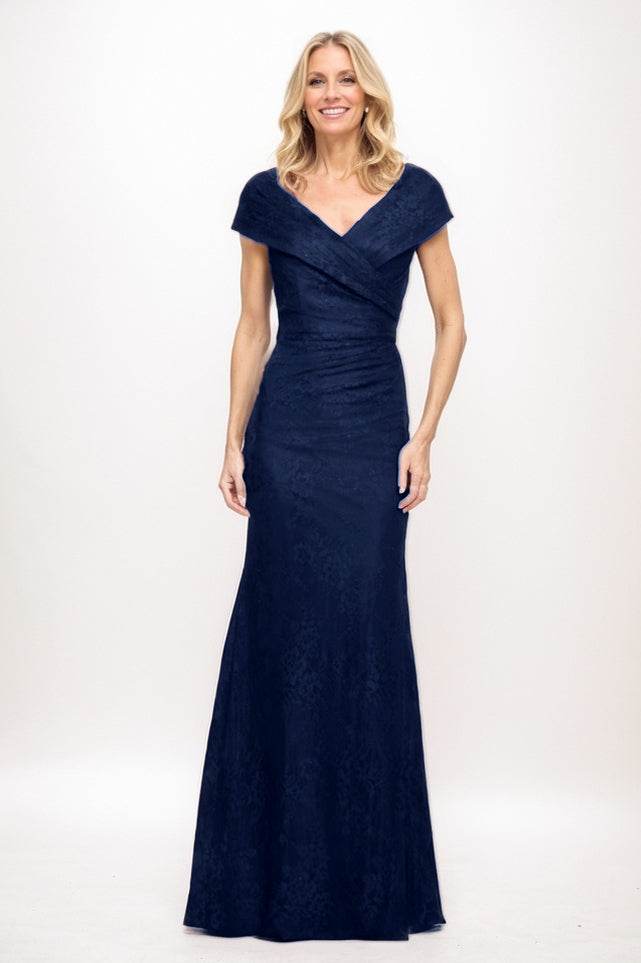 Sheath Maxi Elastic Satin Mother Of The Bride Dress CM0325