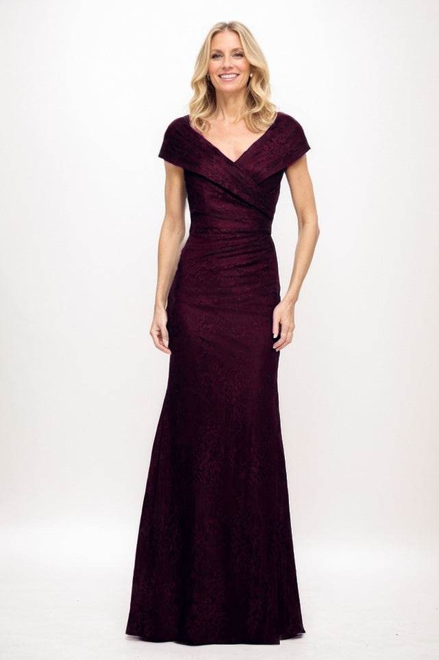Sheath Maxi Elastic Satin Mother Of The Bride Dress CM0325