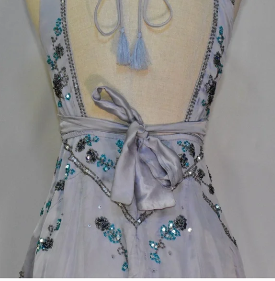 Pretty A Line V Neck Gray Chiffon Formal 8th Grade Homecoming Dresses Summer Middle School Hoco Dress 18th Birthday Outfits DH1078