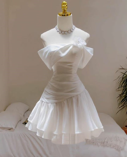 Cute A line Short Homecoming Dress Hoco Dress Mini 16th Birthday Outfit Cocktail Dresses