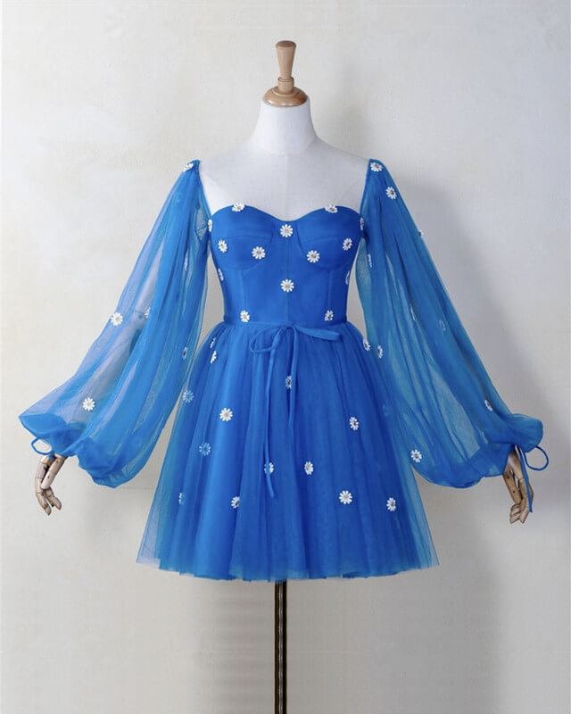 Daisy Mini Dress With Sleeves