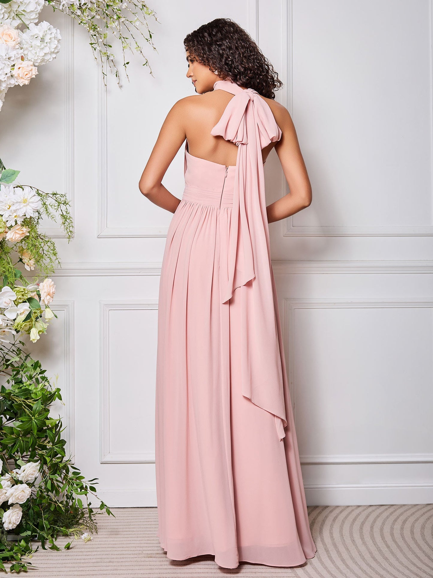 Halter Multi Wear Convertible Bridesmaid Dresses