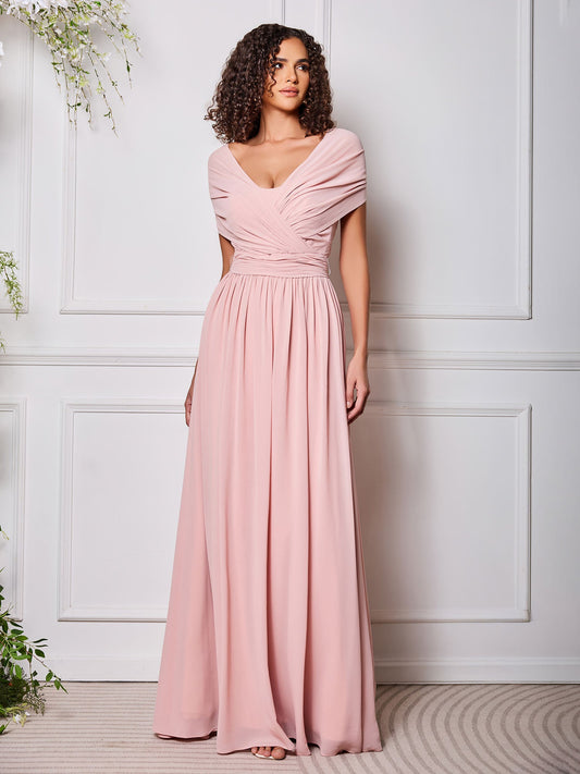 With Sleeves Multi Wear Convertible Bridesmaid Dresses