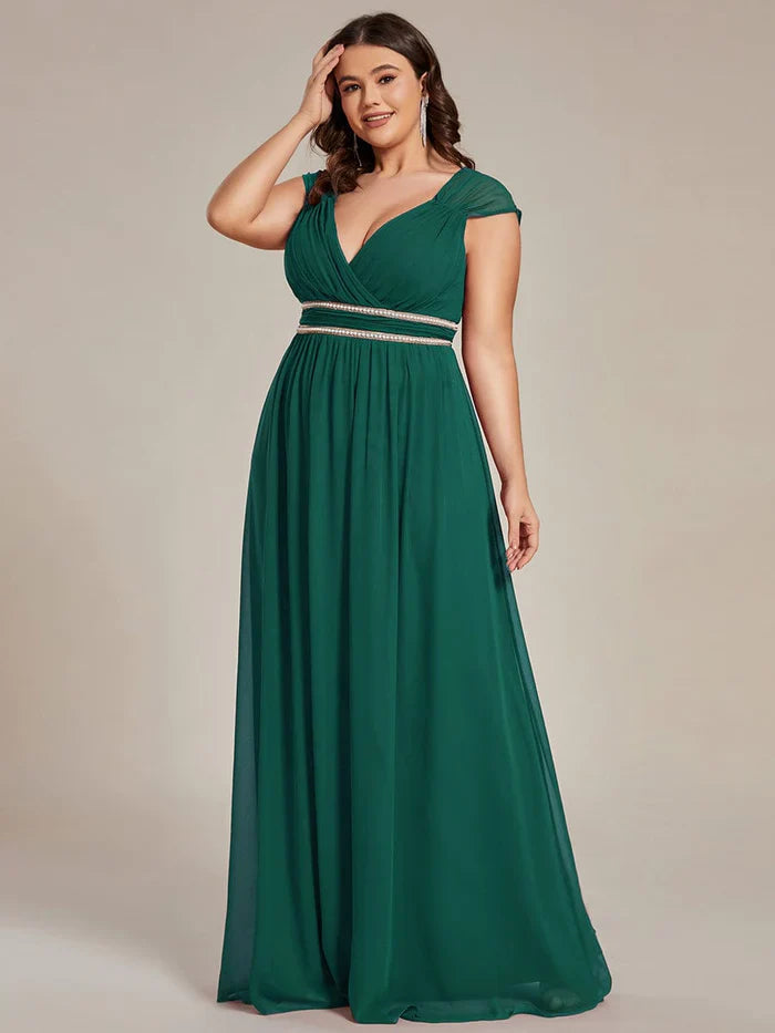 Aimishang Sleeveless Grecian Style Formal Evening Dresses for Women