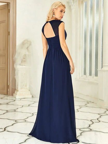 Aimishang Sleeveless Grecian Style Formal Evening Dresses for Women