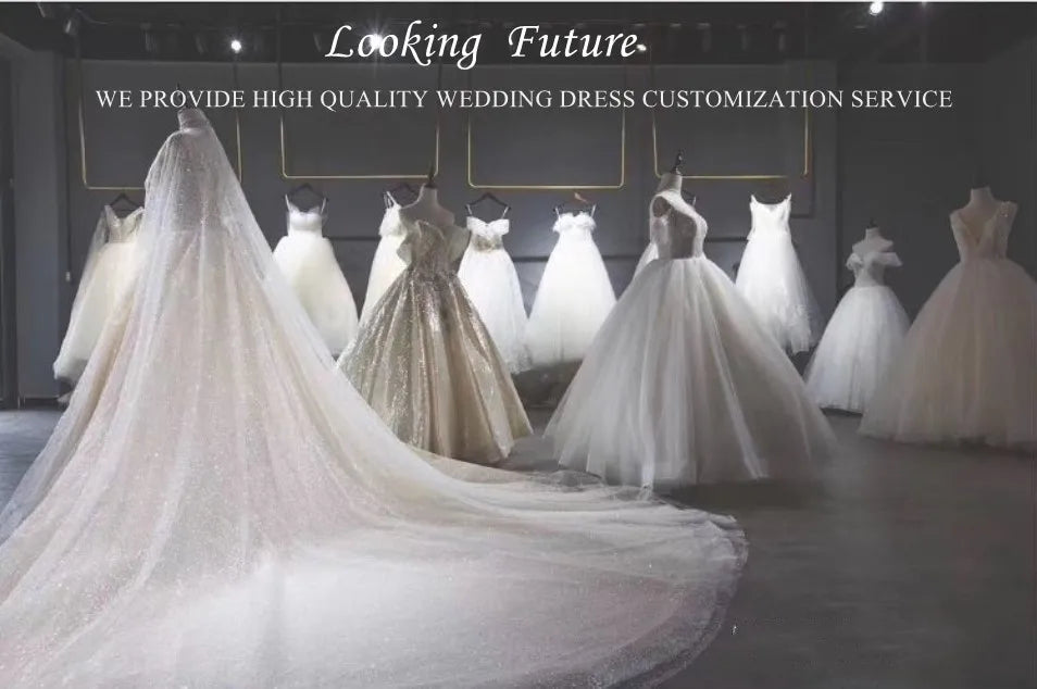 Customized Satin O-Neck Sleeveless Mermaid Wedding Dress with Side Slit Backless Bridal Gown