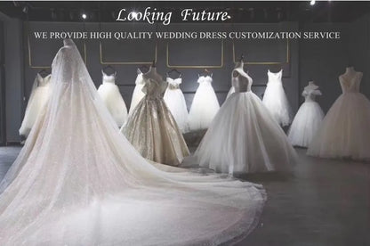Customized Satin O-Neck Sleeveless Mermaid Wedding Dress with Side Slit Backless Bridal Gown