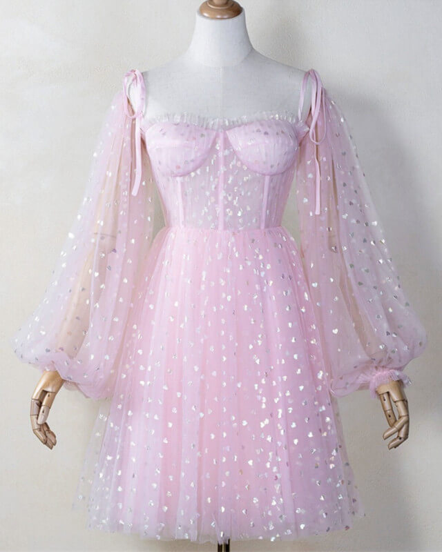 Hearty Corset Mini Dress
