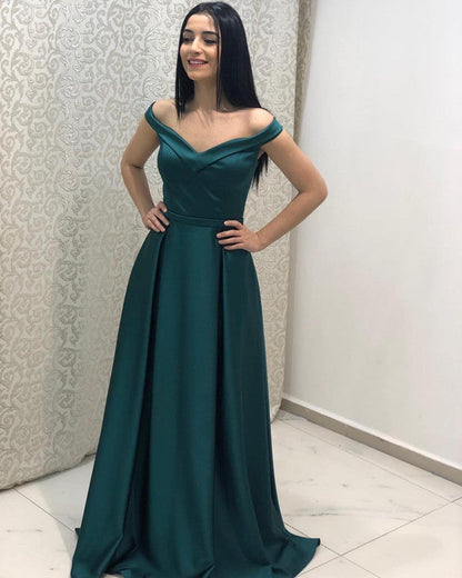 Long Formal Dresses Off The Shoulder