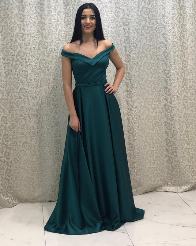 Long Formal Dresses Off The Shoulder