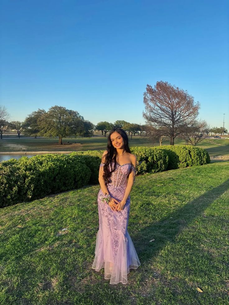 Dreamy Purple Mermaid Off-Shoulder Sequined Embroidered Tulle Long Prom Dress Evening Dress cc5030