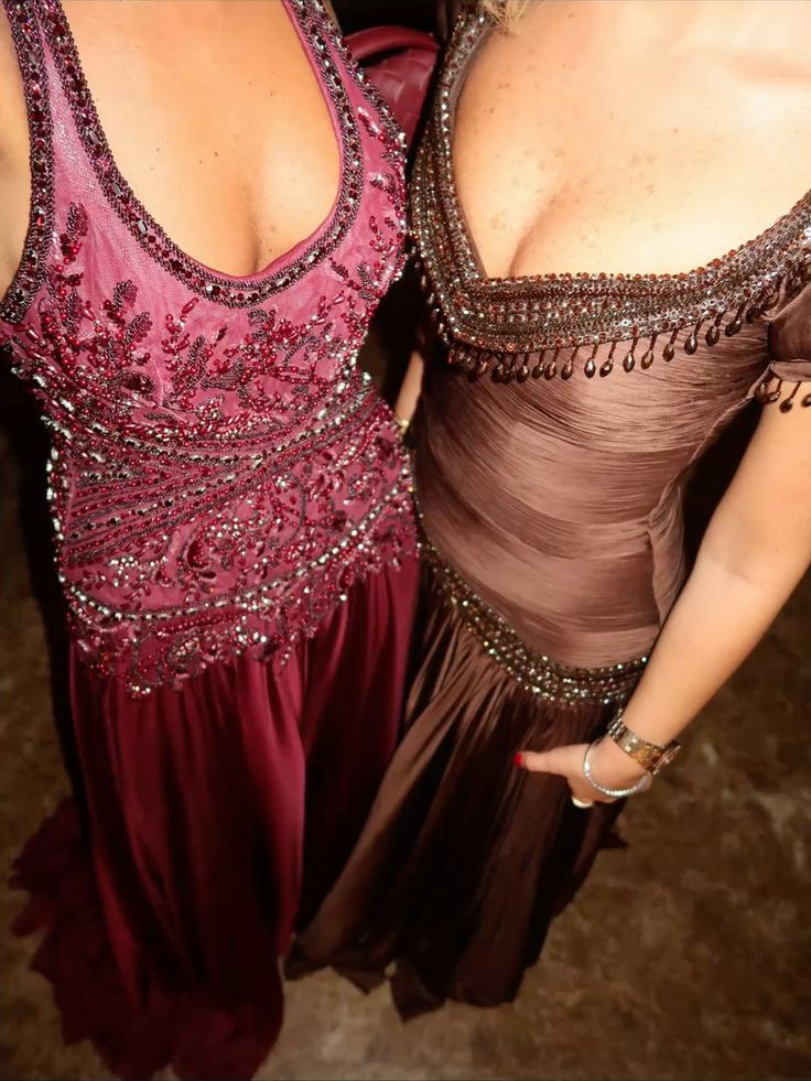 Vintage Retro Dark Coffee Short Sleeve Beaded Tassel Chiffon Long Prom Dress Evening Dress cc5606