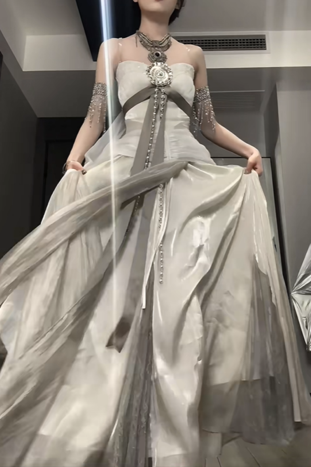 Moonlight Bright Fairy Dress Long tulle  gh6792