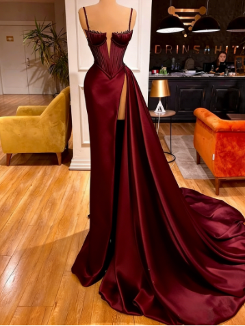 Black Sheath long Evening Dresses, Prom Party Dresses C1467