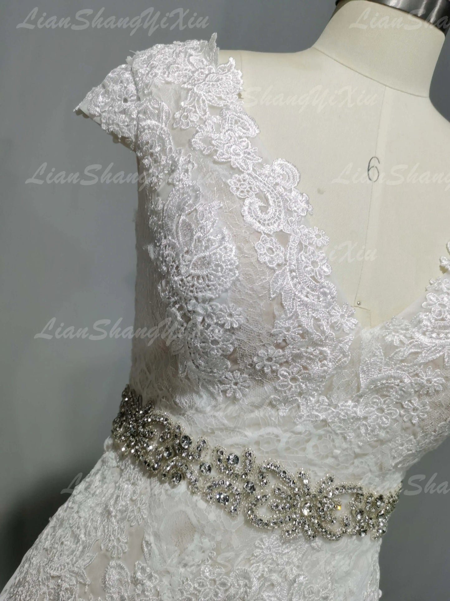 Boho V Neck Wedding Dresses Chiffon Bohemian Gowns Elegant A Line Customized