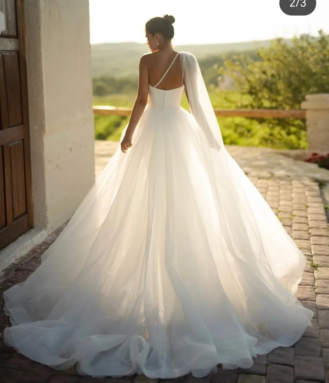 Wedding Dress Customize To Measures A_Line Mermaid Sleeveless Elegant Gowns