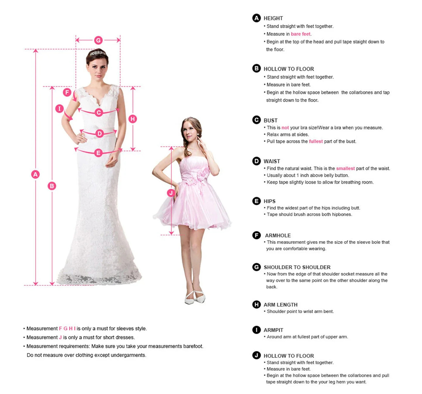 Short Wedding Dress Lace V Neck 3/4 Sleeves A Line Midi Gown