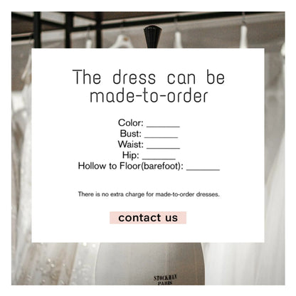 Customized Lace Appliques Beach Wedding Dress Boho Gowns