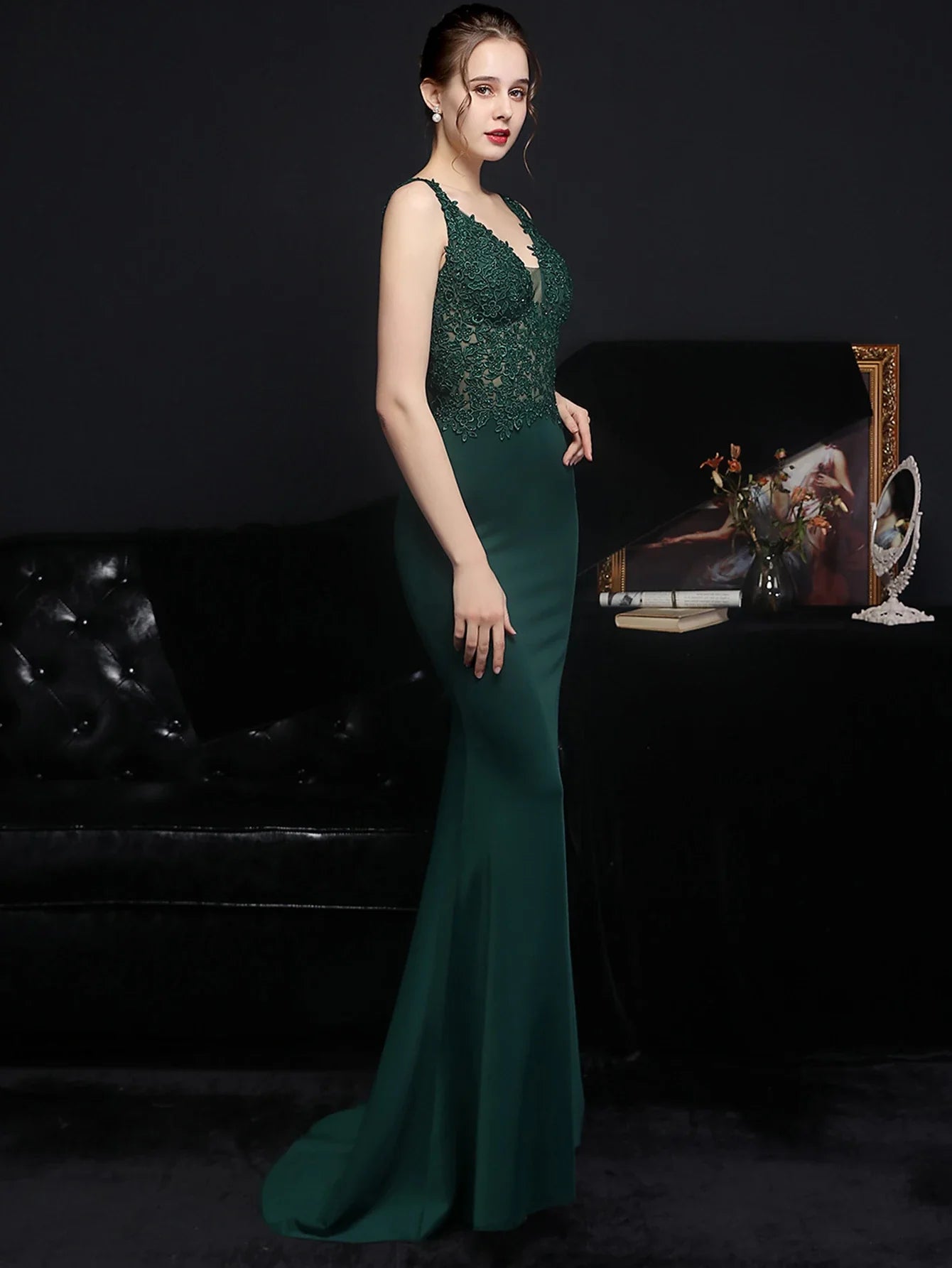 Sexy Elegant Luxury Wedding Evening Long Dresses for Women Rhinestone Prom Party Dresses Summer Dress