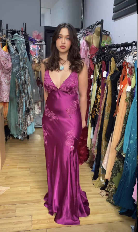 Fancy Mermaid Backless Long Prom Dress Spaghetti Straps Formal Dresses